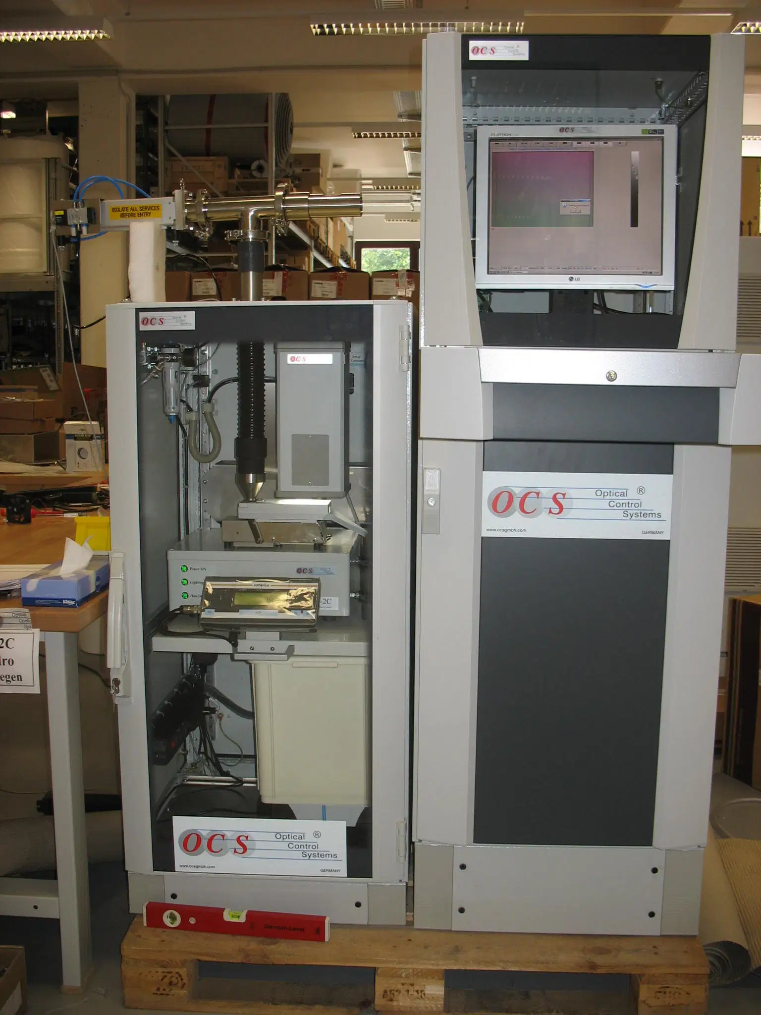 Resin Powder Impurity Optical Detector Test Equipment