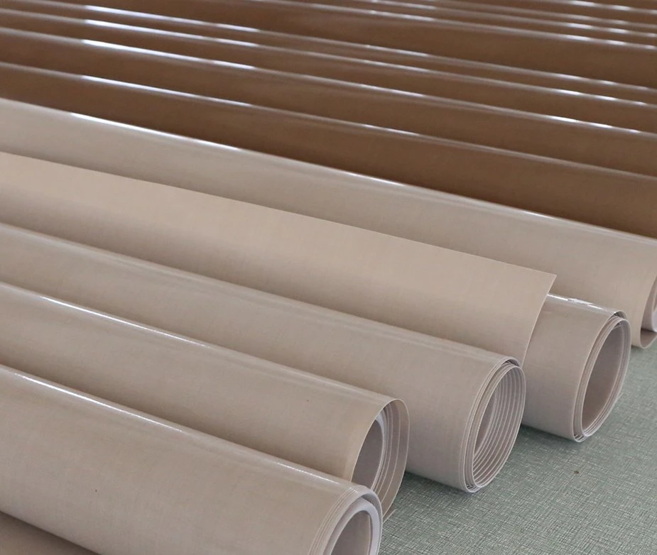 Manufacture Direct Sell Non Stick PTFE Coated Fiberglass Fabrics