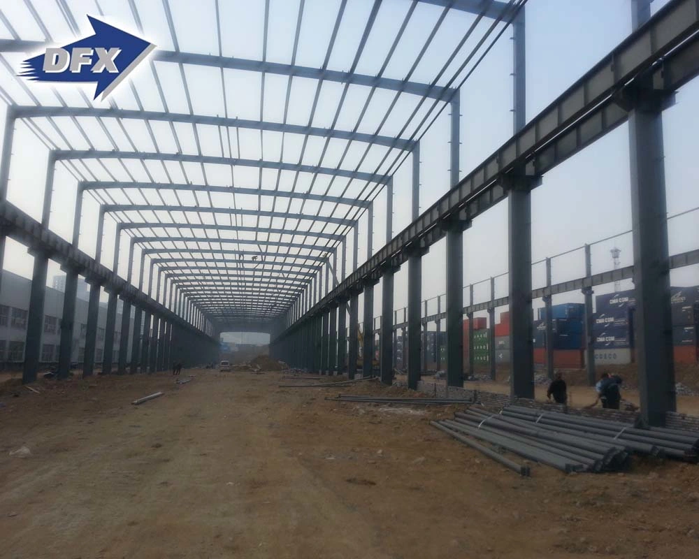 Cost Effective Factory Steel Frame Garments Shed Structure