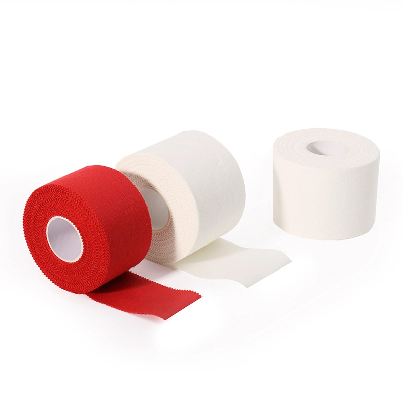 Disposable Healthy Medical Adhesive Cotton Strapping Tapes for Sport