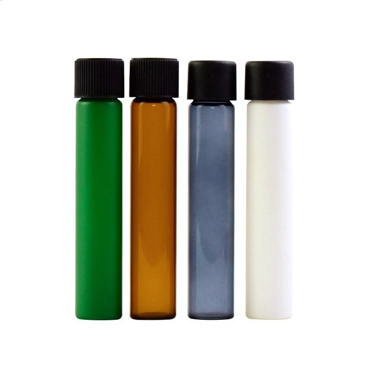 Custom Tube Packaging 22*115mm Glass Tube, Pre Roll Packaging Tubes, Glass Test Tube for Tube Packaging Aluminum Tube Cosmetic Packaging