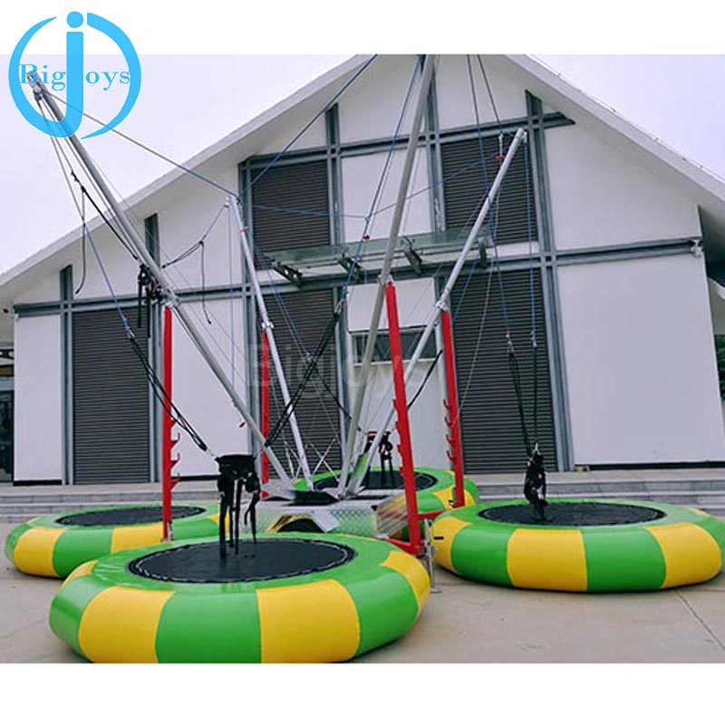 La norma Ce Bungee trampolín de inflables, Hoteles de 4 en 1L Bungee trampolin