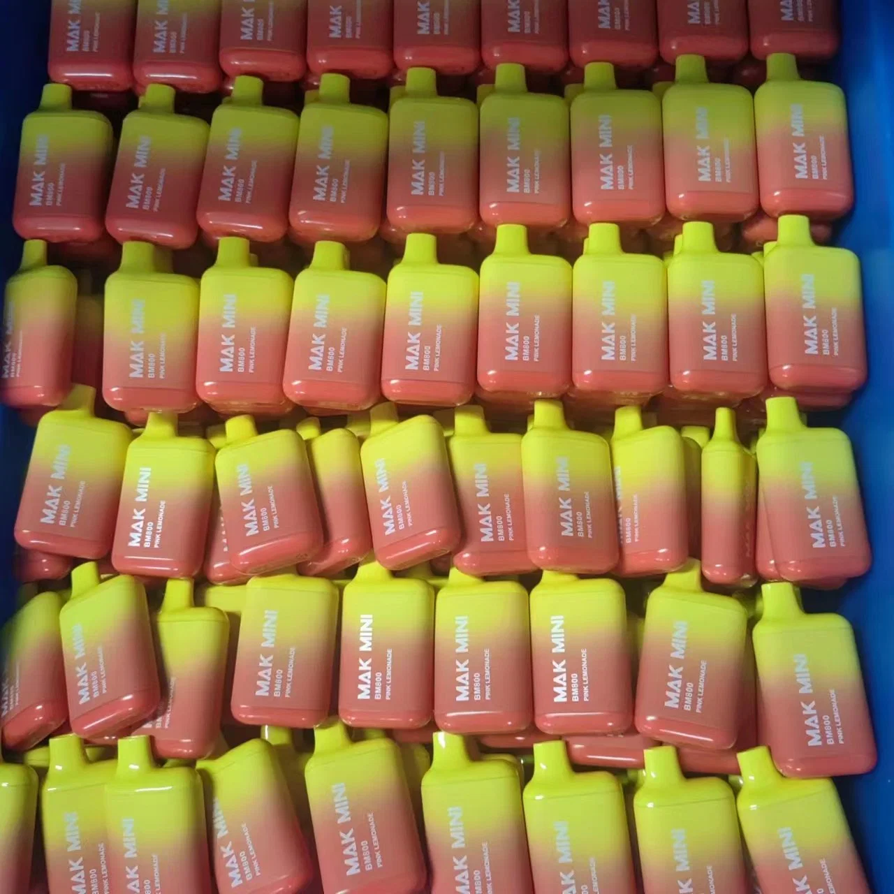 24 Regular Flavors Mak Mini 800 Puffs Disposable/Chargeable Vape Pen 30g Flashing LED 550mAh Vape Mak Puff Bar