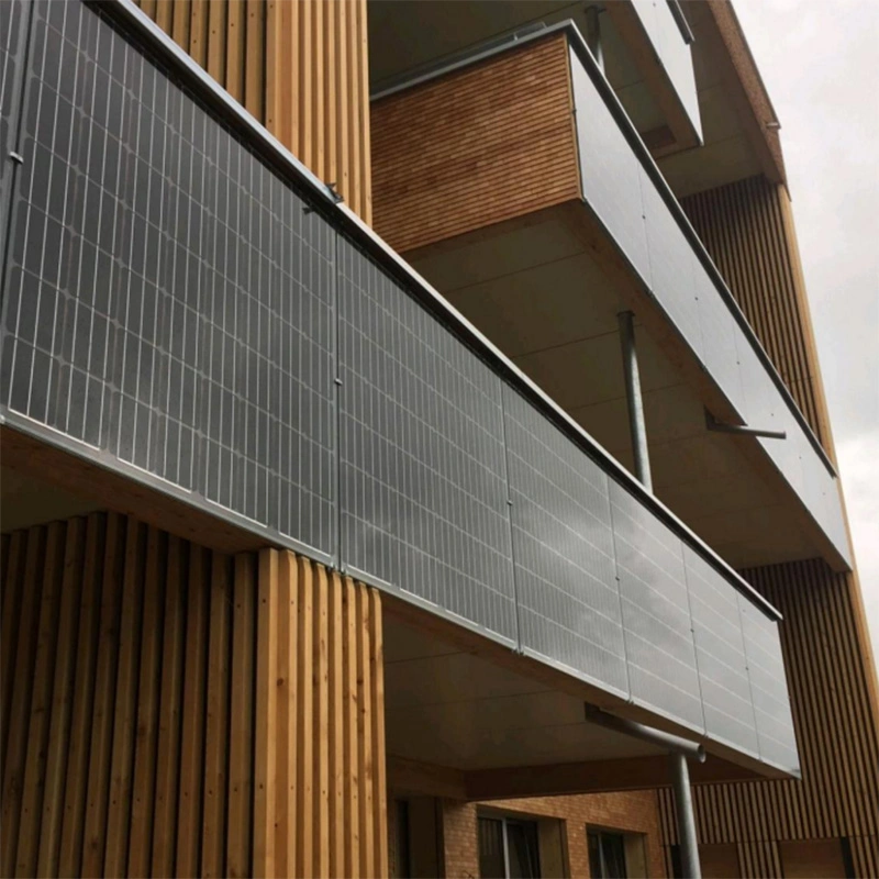 Sistema de muro cortina de paneles solares para fachada BIPV Ingeniería y diseño