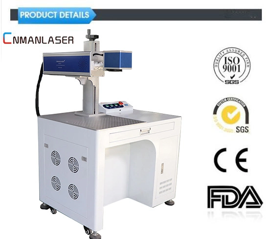 20W 30W 50W CO2 Laser Marking Machine for Bamboo Pattern Book Text