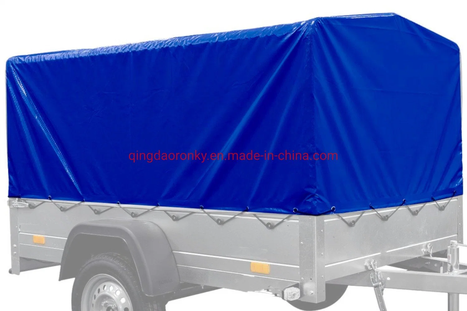 Hochwertige Easy Set Outdoor Blue PVC wasserdichte LKW und Anhängerabdeckung