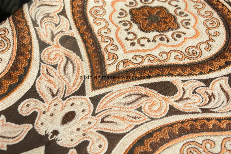 Chenille Arabic Textile Upholstery 330GSM