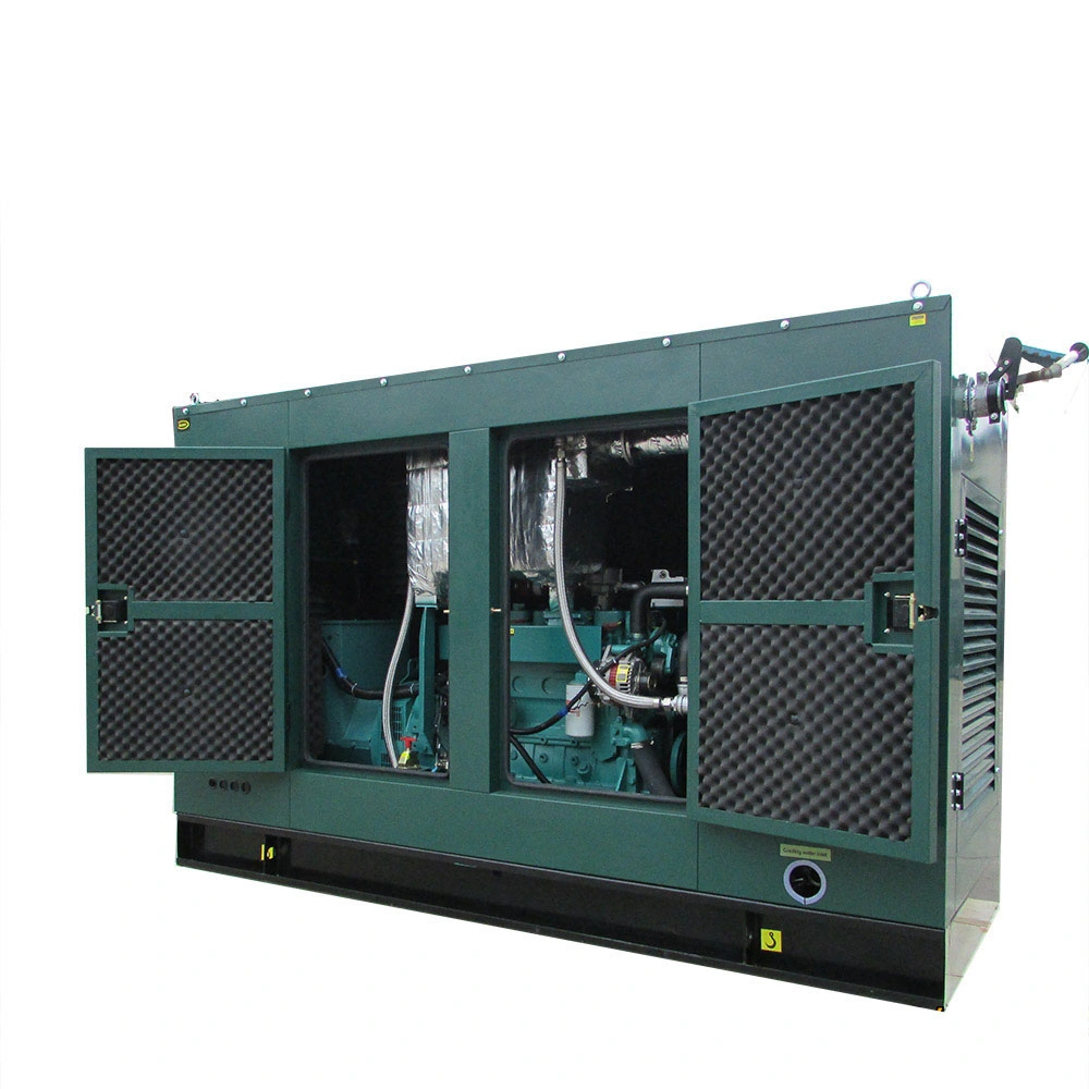 Ce ISO 3phase Silent 50kw Natural Gas Generator 62.5kVA Hotel