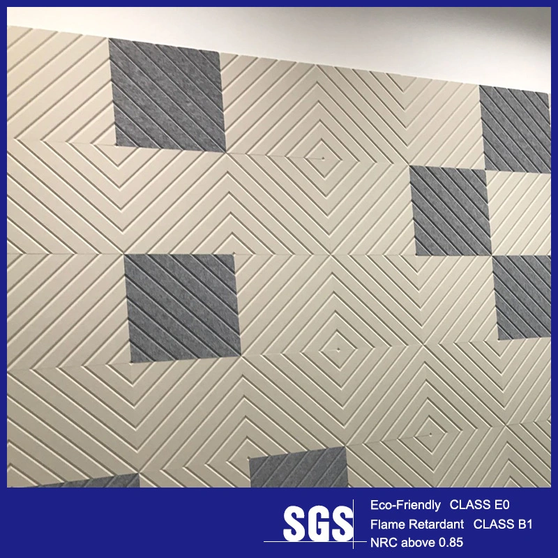 Soundproof Polyester Fiber Acoustic Panel Easy to Install