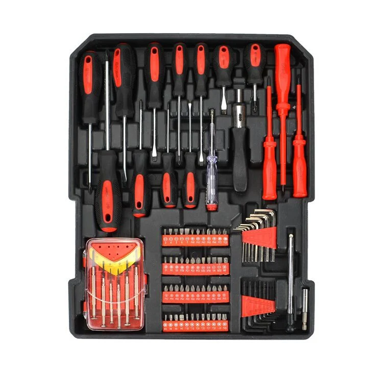 Zhejiang Factory 499PCS Aluminum Tool Kit Suitcase Portable Hardware Combination Tool Set for Auto Repair and Maintenance