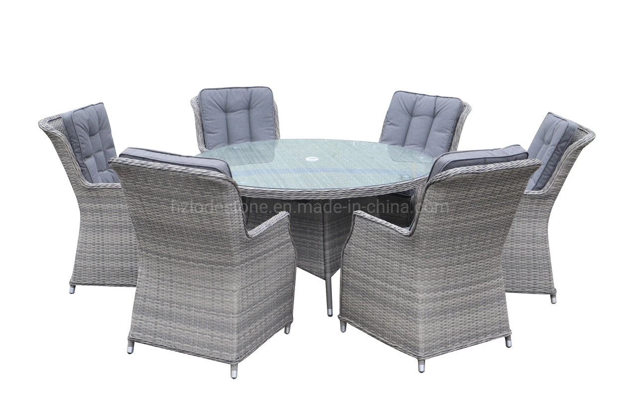 Modern Garden Rattan Garden Furniture Table and Chairs Wicker Outdoor Patio Dining Set on Sale