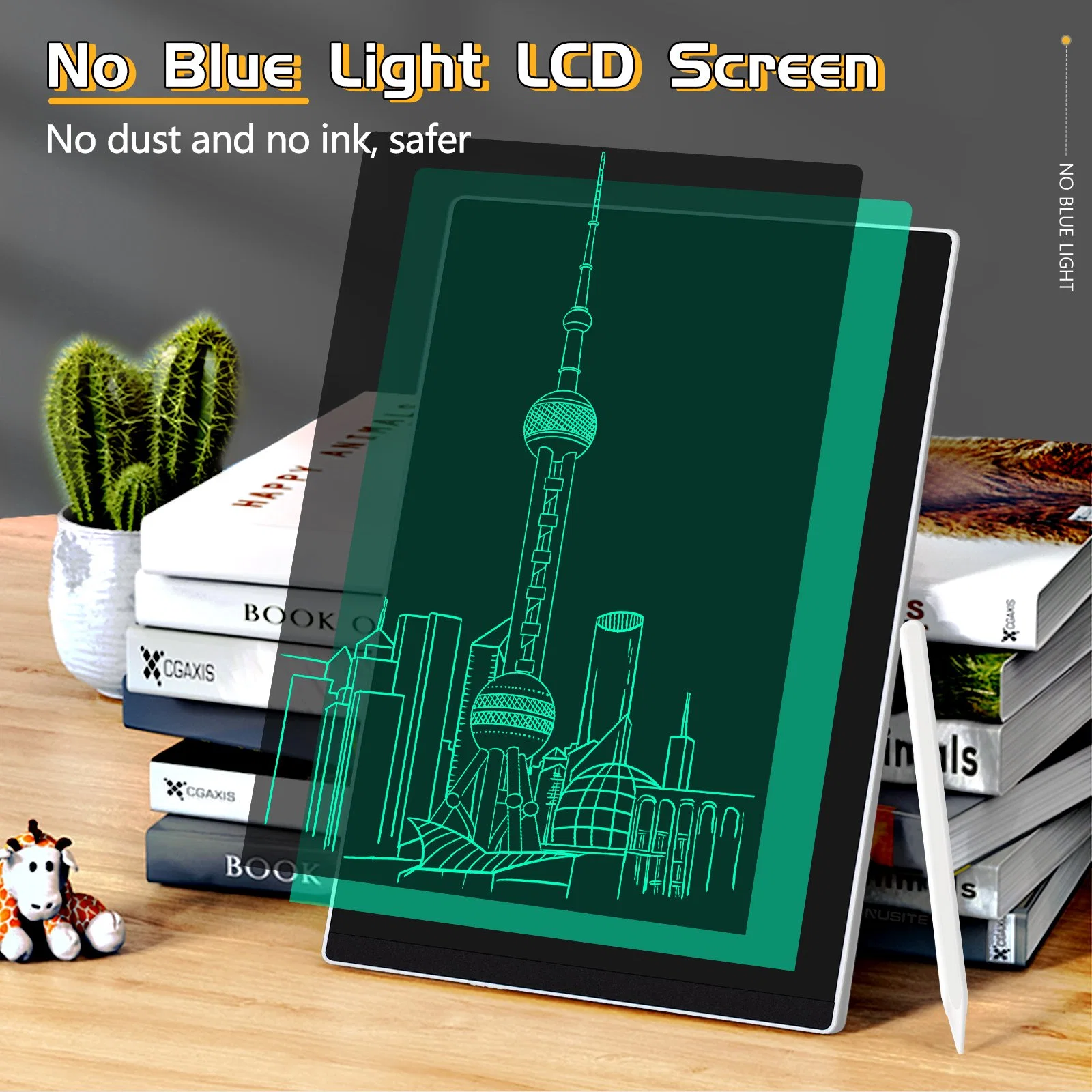 Manufacture Best Quality Pattern Design 11.5 Inch LCD Writting Board Full Screen LCD Writing Tablet One-Click Clear Screen in Business/Office/School/Home