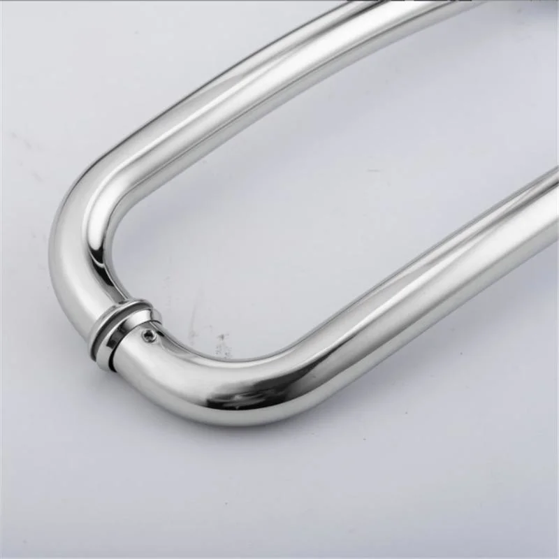 Round Shape Bar Stainless Steel Modern Door Handle