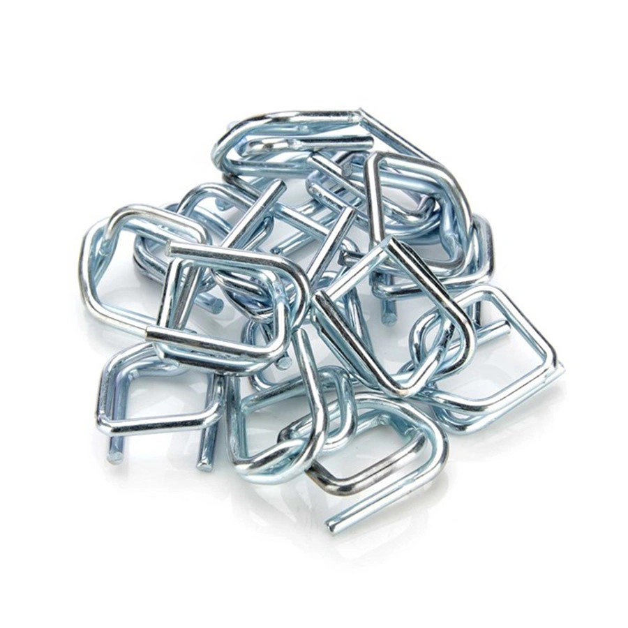 Semi Open Galvanized Belt Wire Buckle