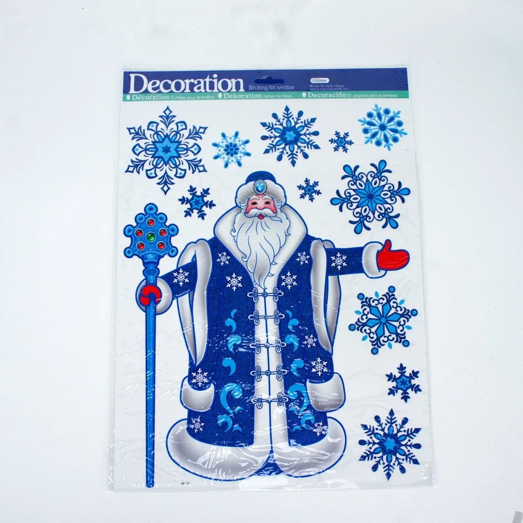 Christmas Stickers Blue Window Wiper Car Stickers and Decals