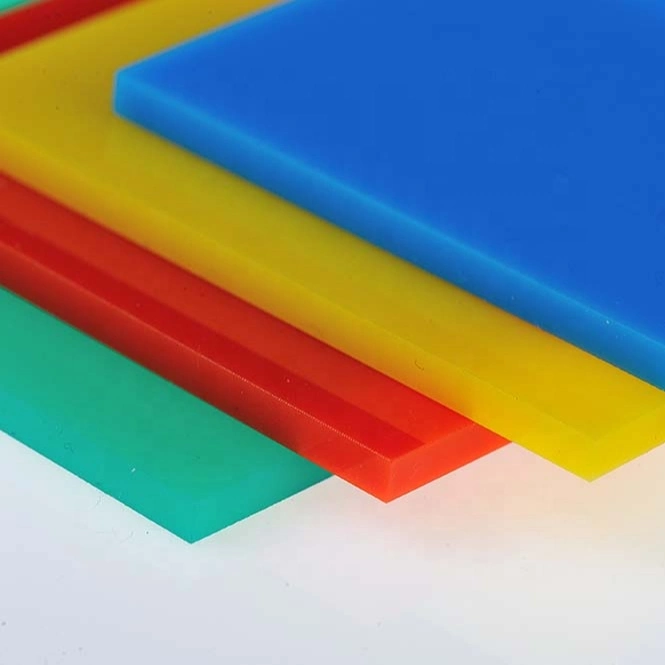 2015 New Product Colorful Non Transparent Plastic Acrylic Sheet