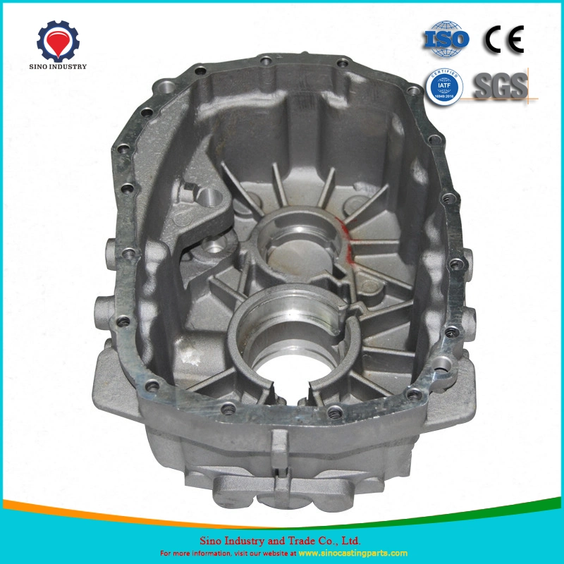 OEM Auto Spare Parts Sand Casting with Precision CNC Machining for Gearbox Housing/Casing/Shell Customized Mechanical/Machinery Part