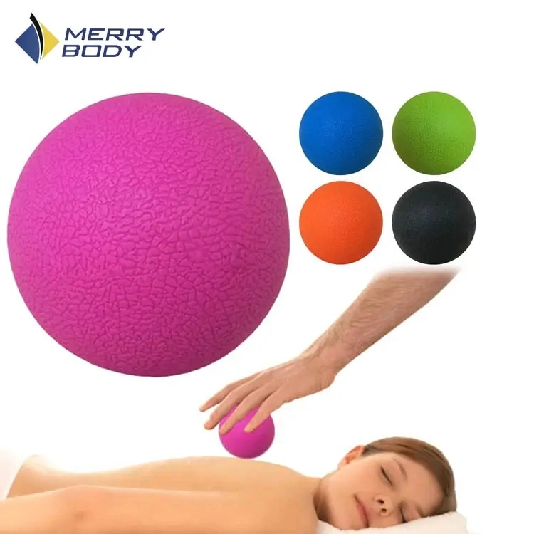 Hot Sale Natural Silicone Muscle Massage Roller Pilates Ball