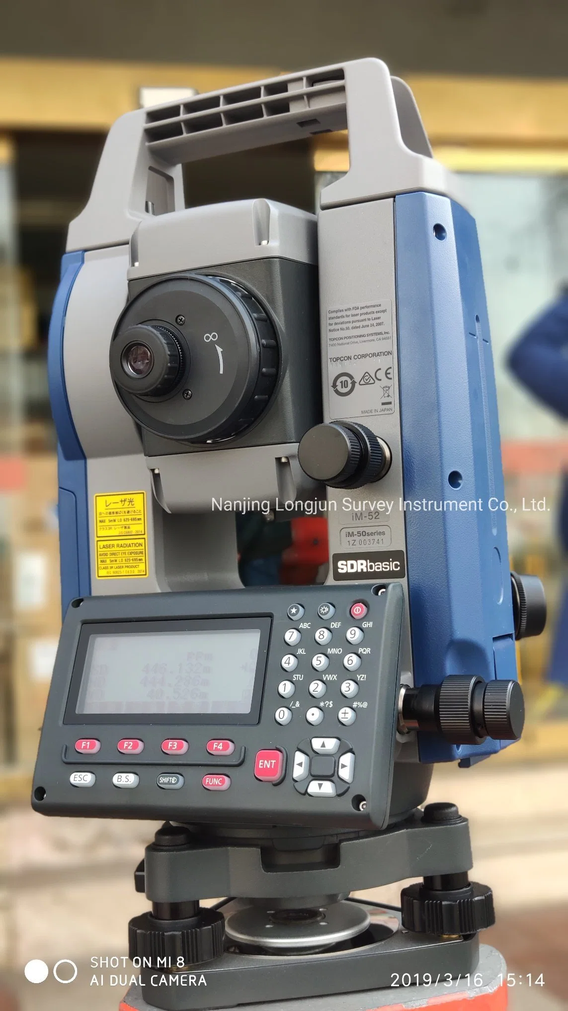 Total Station: Japanese Im50 Total Station Im52 (IM-52)