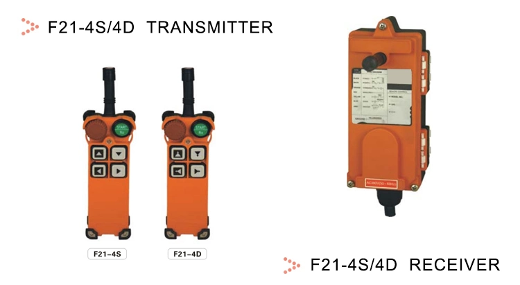 Grúa Industrial F21-4D Control remoto inalámbrico 1 para grúas puente