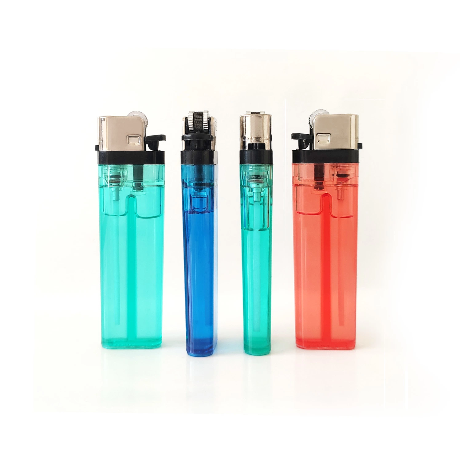 Classic Style Disposable Transparent Plastic Butane Gas Lighter