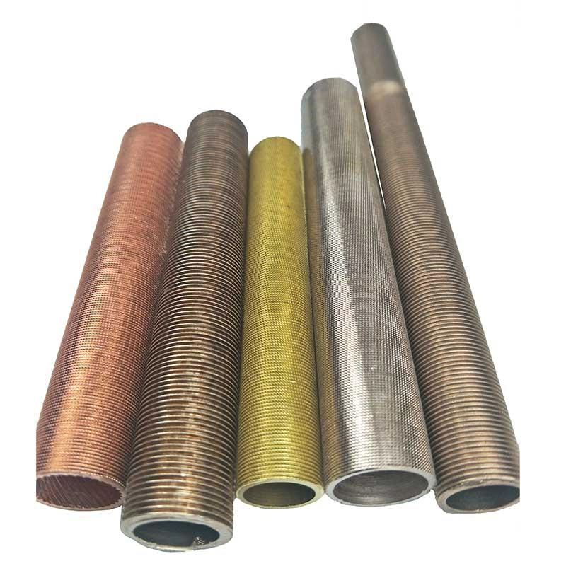 Original Factory Aluminum Carbon Steel Spiral Copper Aluminum Extruded Fin/Finned Tube in Heat Exchanger for Cooler and Accessories Pipes Air Heat Exchanger