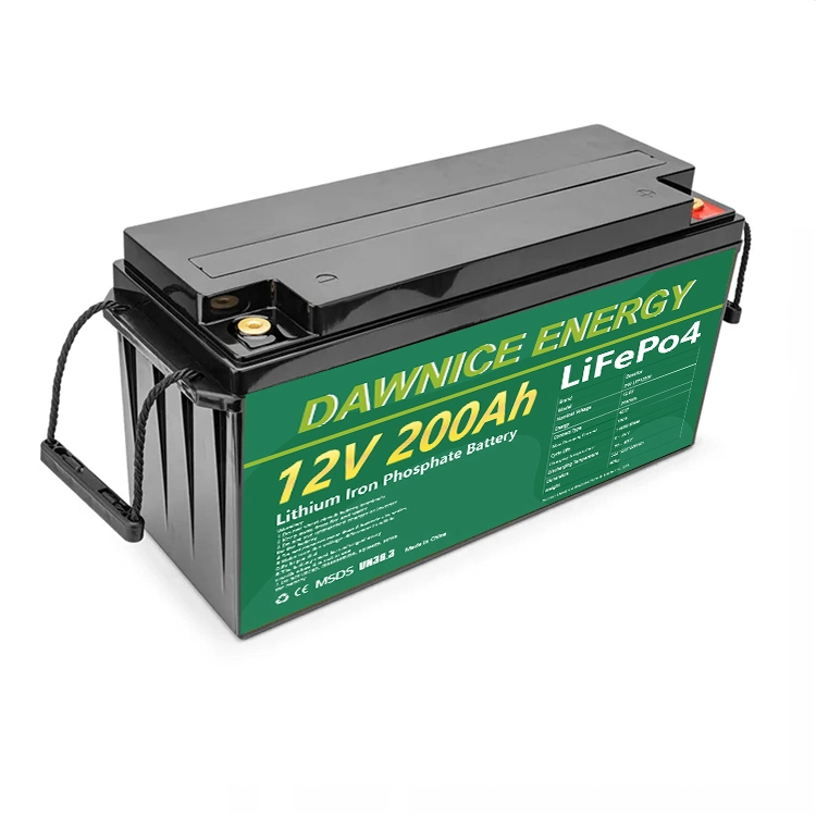 12V 50ah 100ah 200ah 300ah 400ah Battery Pack LiFePO4 with BMS for Solar System RV Electric Car Scooter Motorcycle Boat