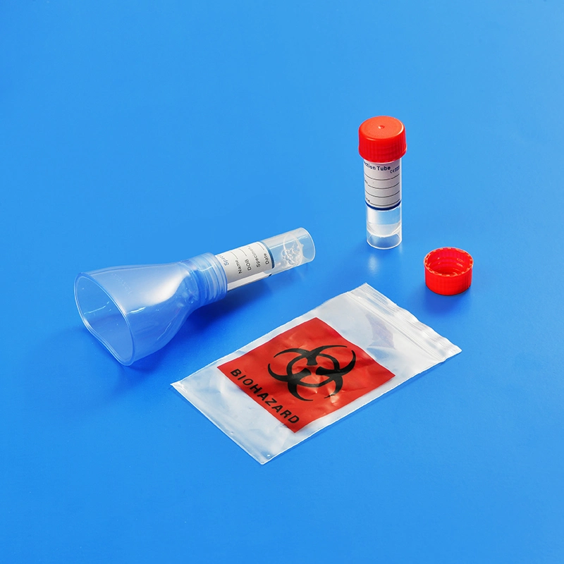 Hot Vente de kit de prélèvement de salive jetables médicaux précis de la salive de trousses de VTM populaires Test de Virus