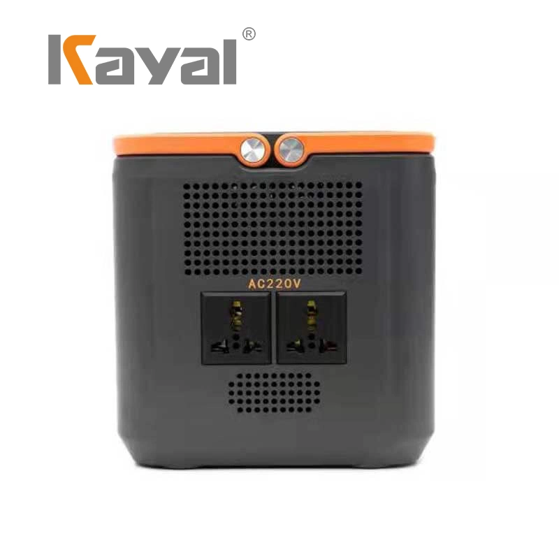 Solar Rechargeable Battery Pack 167wh Lithium 500W Power Load Camping Portable Power with AC DC USB Outlet