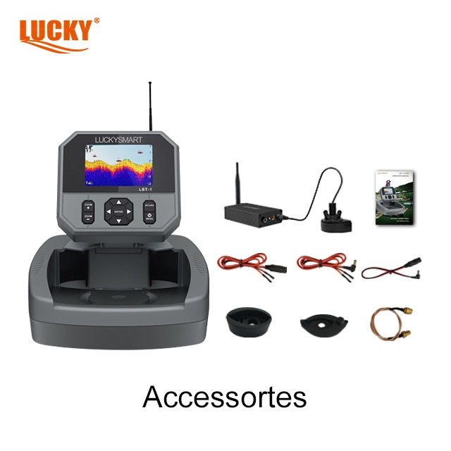 Avisador de batería alcalina de Lucky fish finder Lbt-1