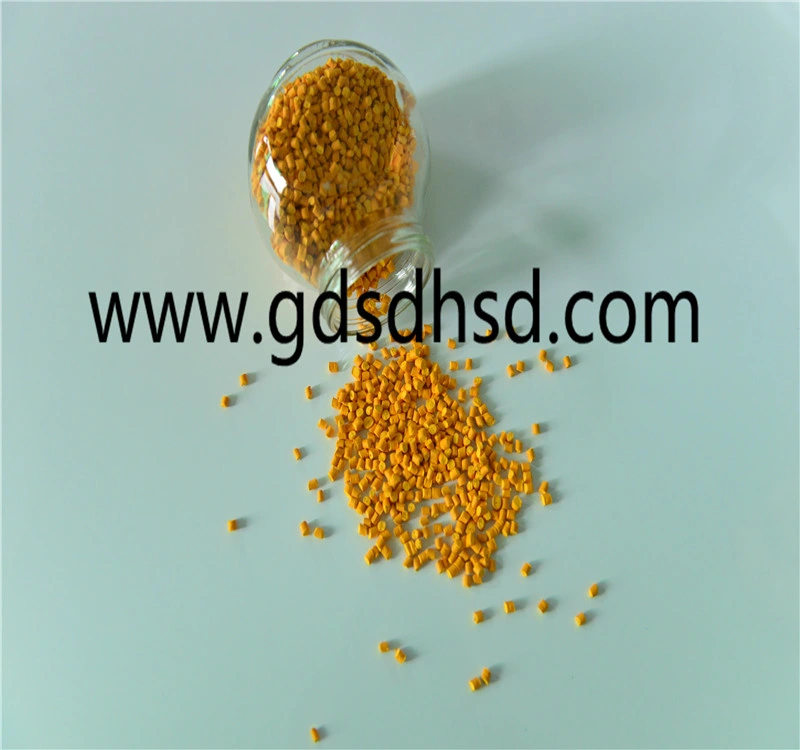 Yellow Color HDPE/LDPE Masterbatch for Injection Product