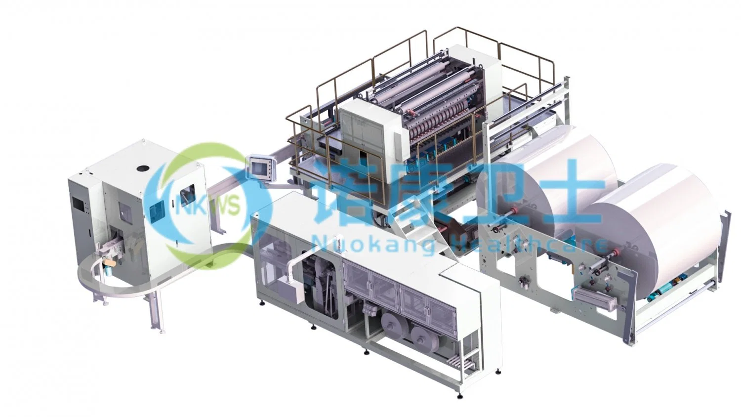 Full Automatic Production Line Facial Tissue Folding for Soft Tissue Paper Non Woven Fabric