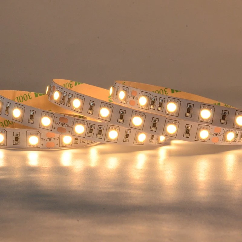 Le bar de lumière blanc chaud étanche SMD5050 14,4 W BANDE LED pour une utilisation extérieure