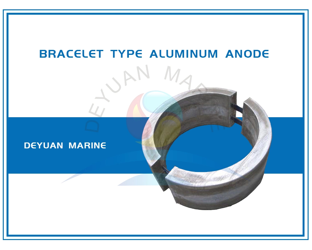 Used for Pipeline Aluminium Bracelet Anodes