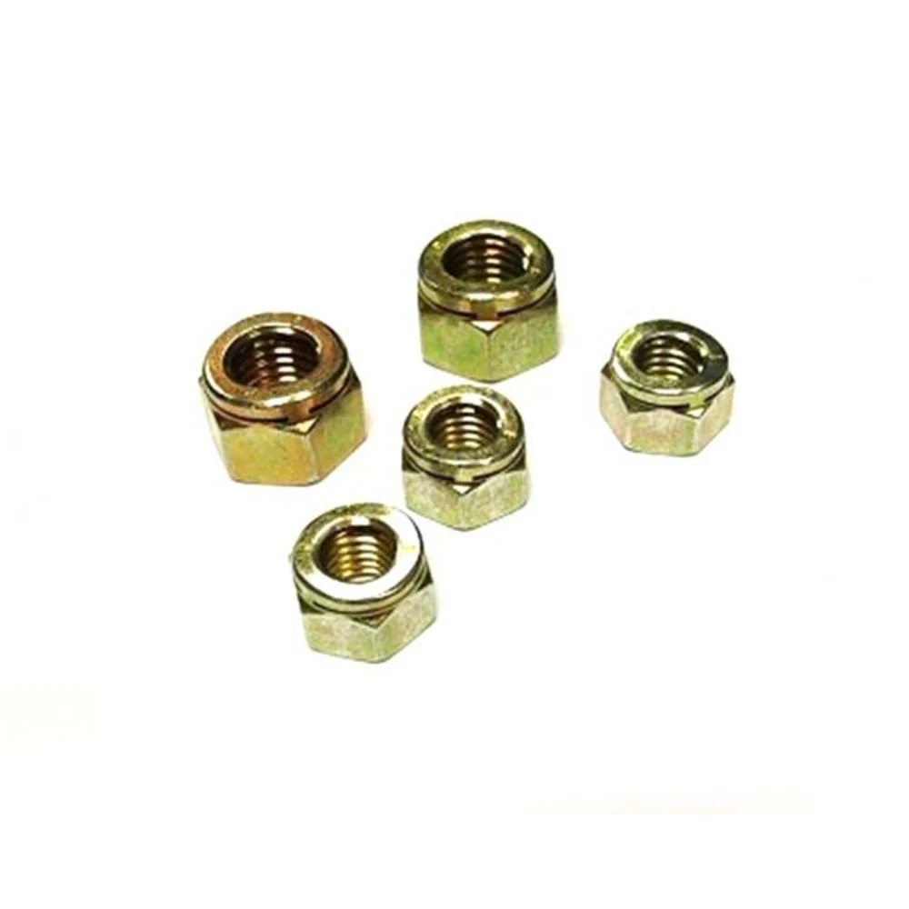 Custom Zinc Plated Steel Unf Hex Self-Locking Turret Philidas Nut