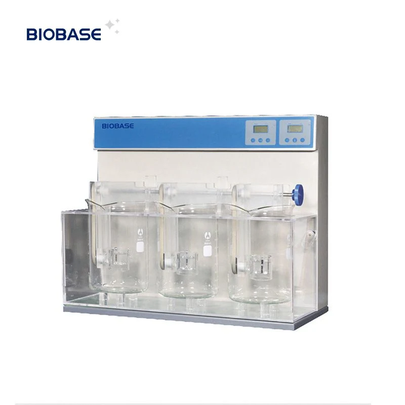 Тестер для определения дезинтеграции биобазы с функцией автоматической диагностики для аптечной лаборатории