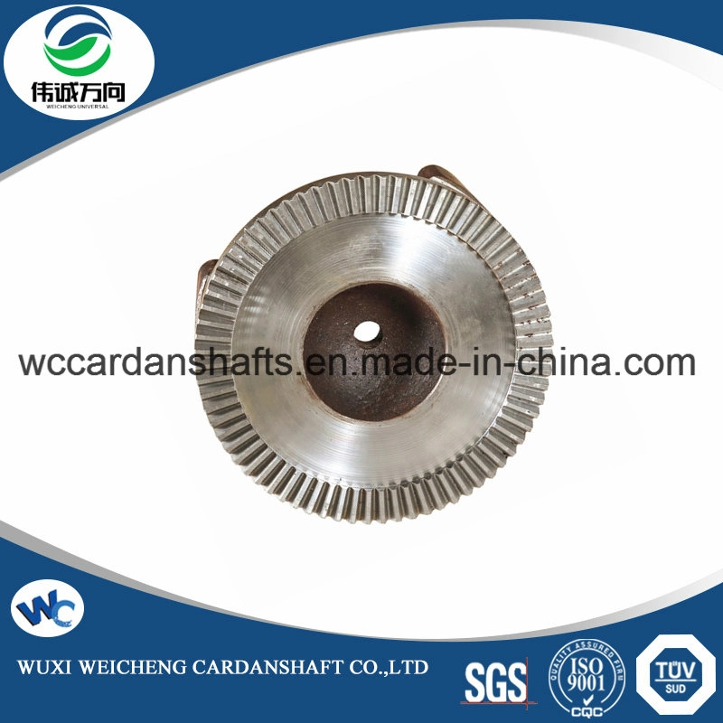 Wuxi Weicheng Brand Cardan Shafts Flange Yokes with Serration