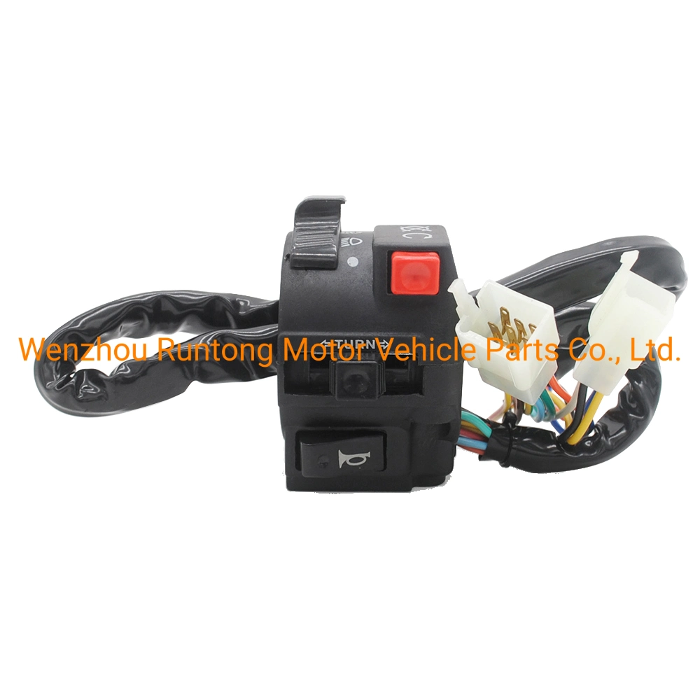 Universal 22mm 5 Function Start Stop Light Turn Signal Horn ATV Quad Left Handlebar Switch