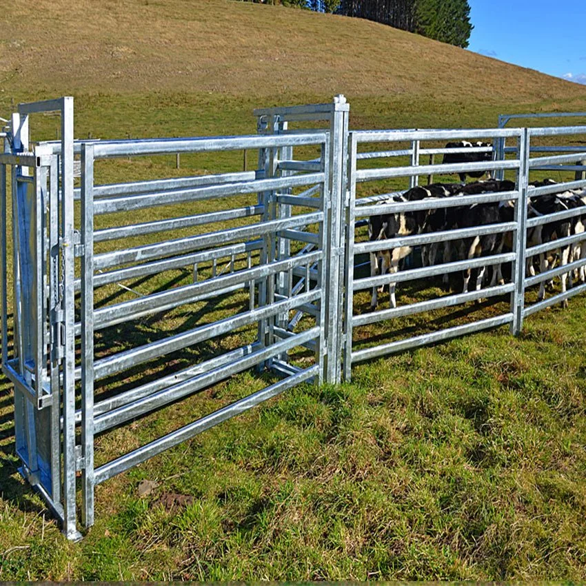 Anti Rust Pipe Livestock Farm Fence panel Cheap Cattle Fence Panel