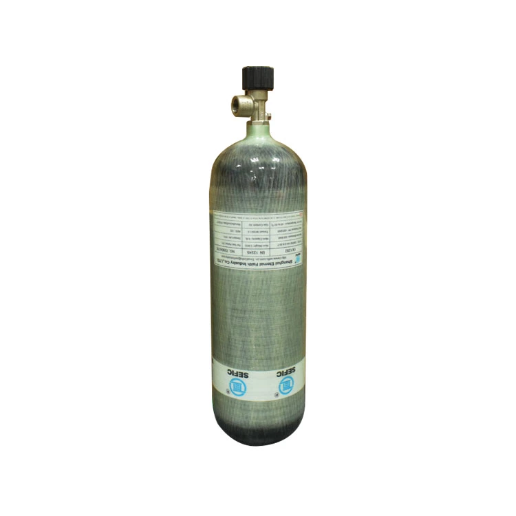 New 3L Sefic CNG Cylinder Carbon Fiber Composite Oxy Bottle