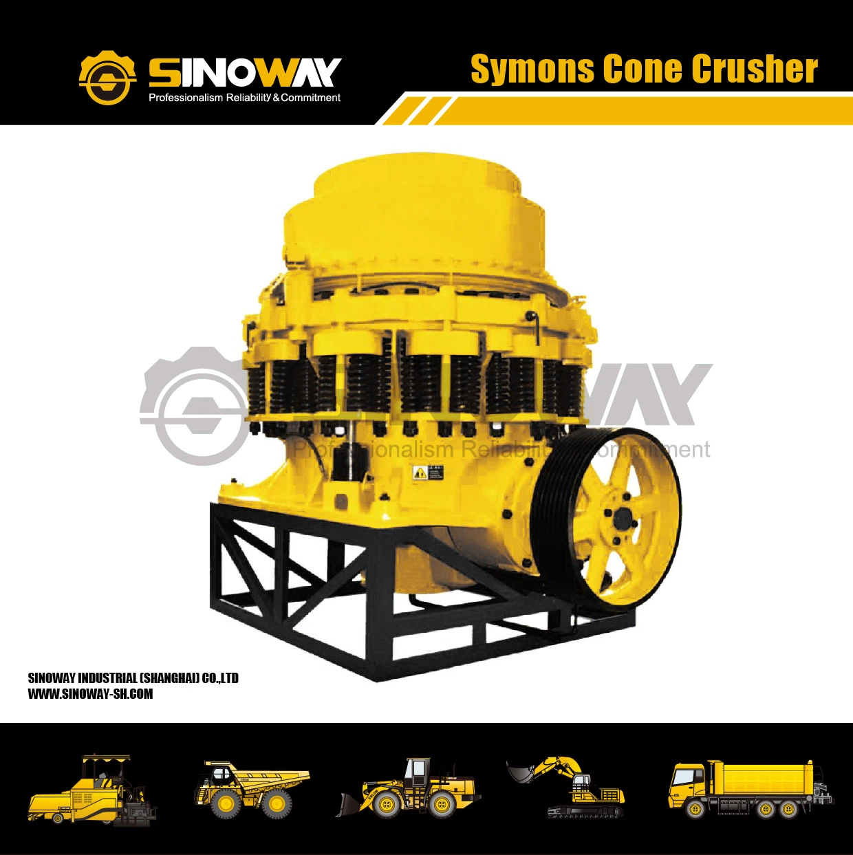 Symon Spring Cone Crusher, Stone Crusher, Rock Crusher