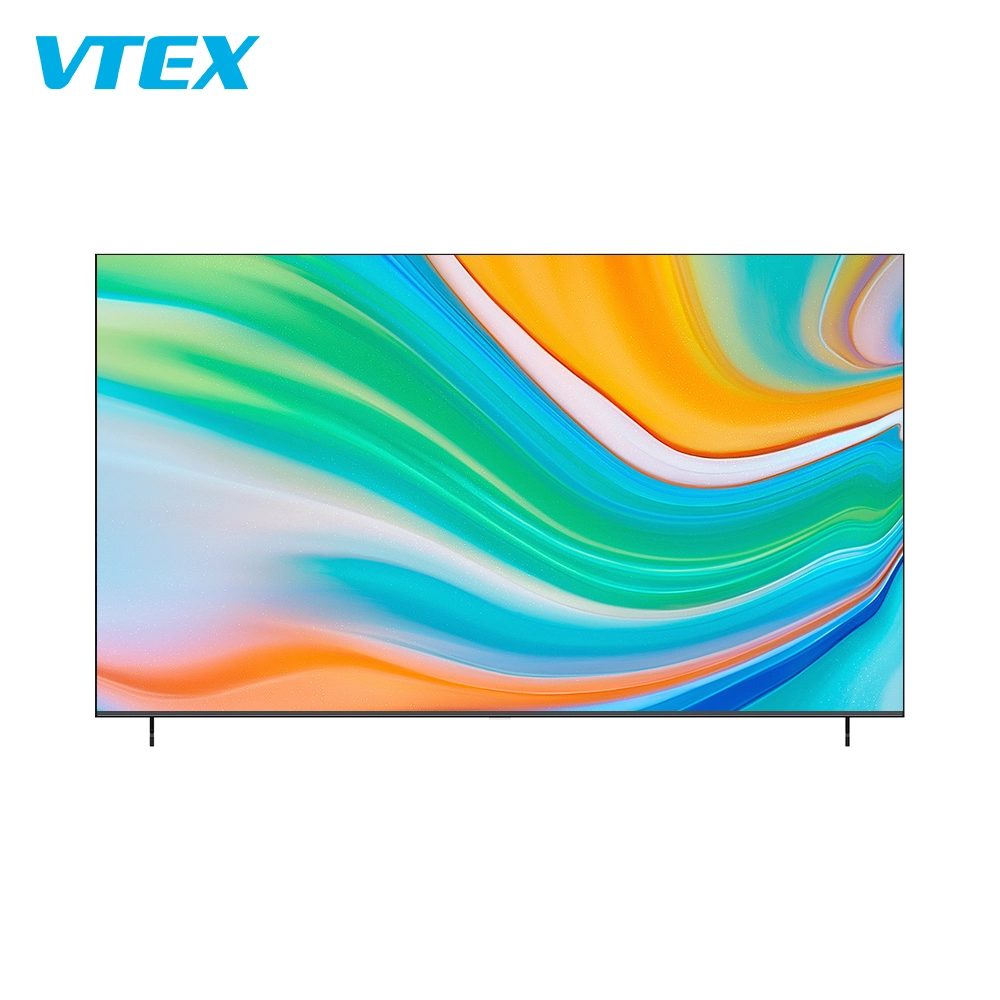 Ecrã de tamanho grande de 65 75 85 4K UHD sem moldura Televisor LCD LED Smart TV Web os TV