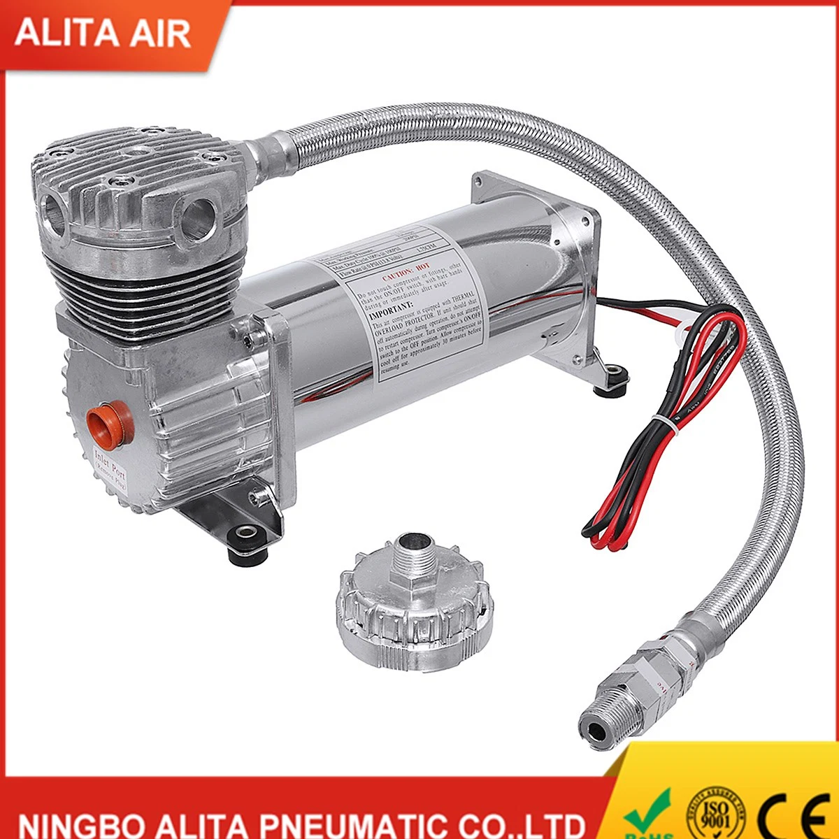 DC12V 480c 200psi Portable Air Ride Suspension Compressor