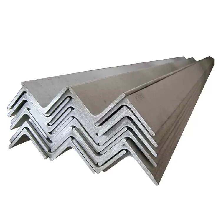 Perfis de aço estrutural Aço laminado a quente/frio 90X56mm ângulo de Aço 310 304 Q234B Aço galvanizado inoxidável barra angular igual/desigual e suave Preço de aço angular