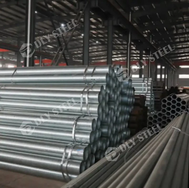 Building Material ASTM A106 Gr. B Sch40 Sch80 Hot DIP Galvanized Round Carbon Steel Pipe