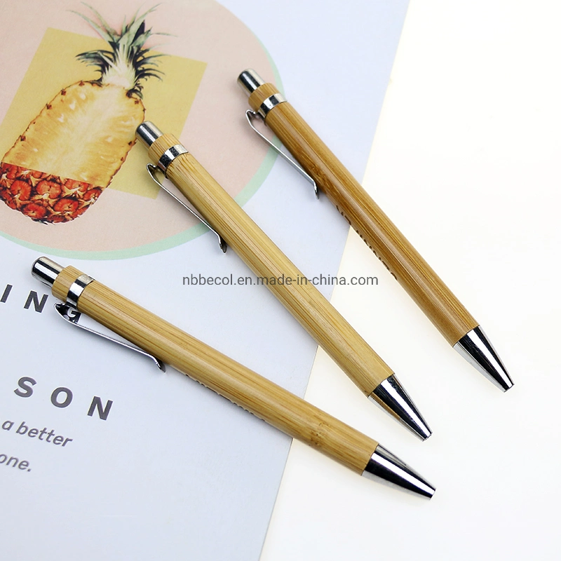 Heißer Verkauf Bamboo Pen / Holzstift / Klicken Kugelschreiber