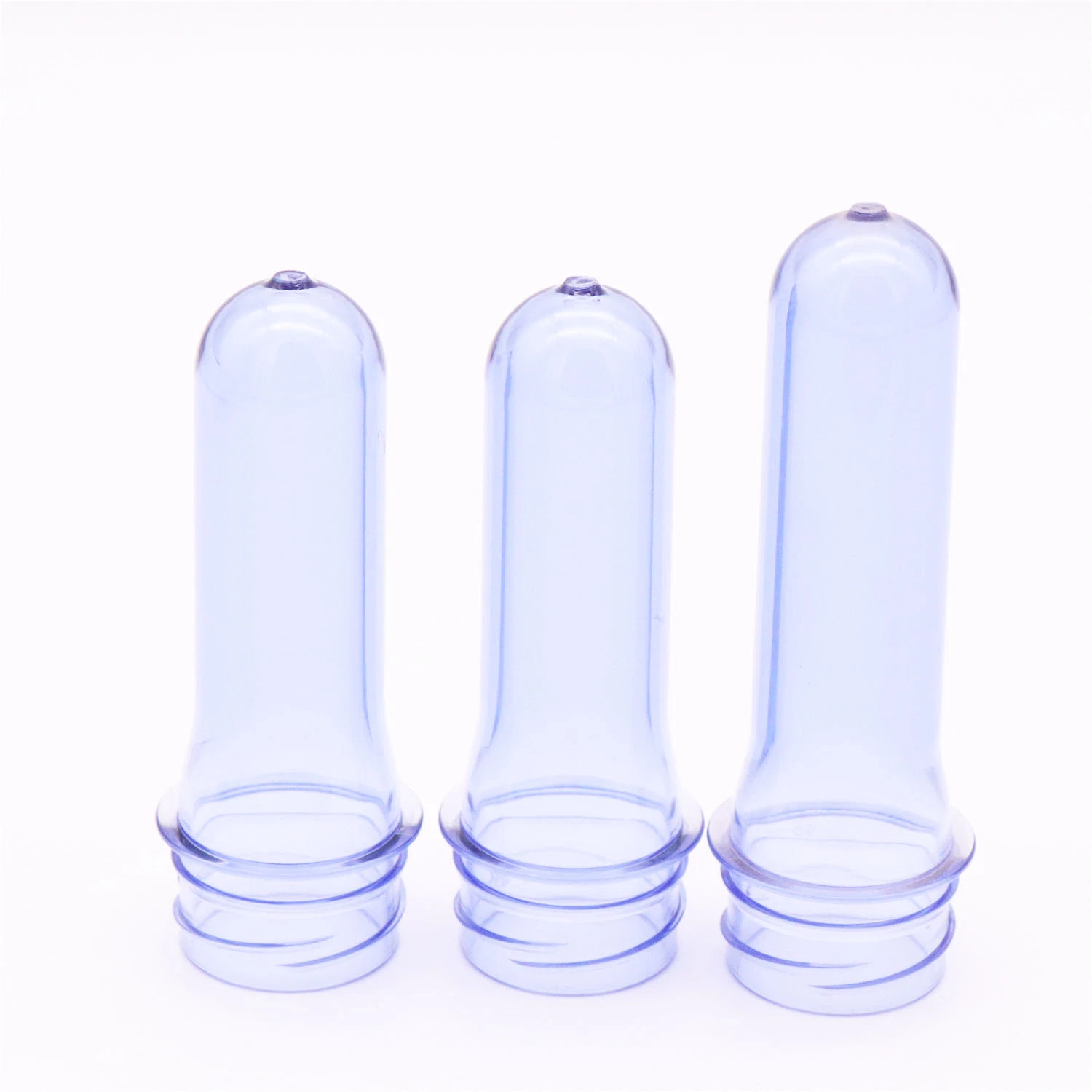 PET Plastic Preform 24G Kosmetische Wasserflasche Preform Saftflasche Pet Preform Maßgeschneiderte Pet Flasche Preform Ölflasche Preform Haustier Vorform für 5 Gallonen Flasche