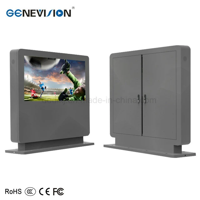 Dedi 32" Outdoor LCD Displays Advertising Outdoor LED Screen Outdoor Security Cameras with Monitor