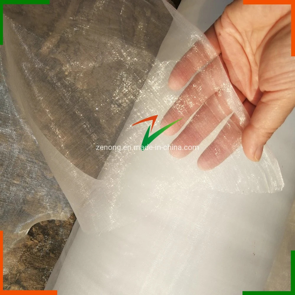 HDPE transparente resistente a rayos UV/Pulgón Anti Mosquito/Malaria/Volar/Ave/abeja/aves y mariposas de malla de red para atrapar insectos con verduras y frutas para la protección y la granja