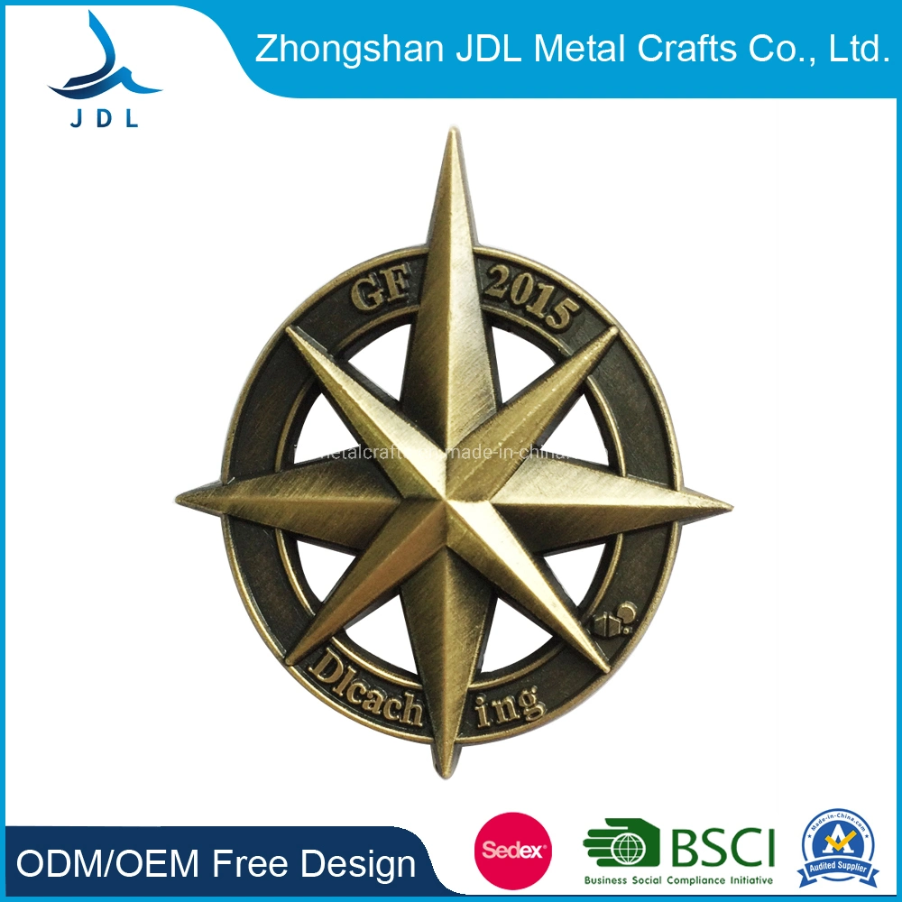 See Shore Customized Soft Emaille Metall Pin Abzeichen Aus Chinachina Custom Gold Plating Alaska Award Police Abzeichen für Promotion (279)